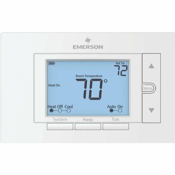 White Rodgers Universal Non-Programmable White Digital Thermostat UNP310